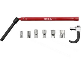 YATO Klucz łamany do instalacji armatury 8w1
