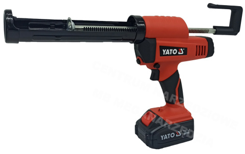 YATO Pistolet do silikonu i kleju 18V + akumulator 4.0 Ah YATO Pistolet do silikonu i kleju 18V + akumulator 4.0 Ah