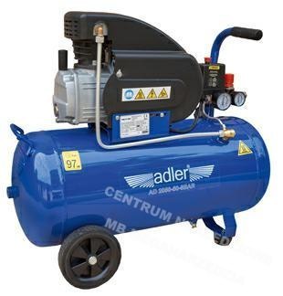 ADLER Sprężarka 50L AD 2050-50-8 BAR 230V ADLER Sprężarka 50L AD 2050-50-8 BAR 230V
