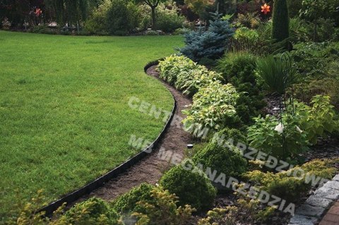 BRADAS Zestaw obrzeży trawnikowych 40mm EASY BORDER CZARNE BRADAS Zestaw obrzeży trawnikowych 40mm EASY BORDER CZARNE