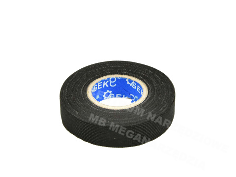 G01387 Taśma parciana - izolacyjna do wiązek kabli 19mm x 15m G01387 Taśma parciana - izolacyjna do wiązek kabli 19mm x 15m
