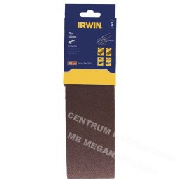 IRWIN Pasy bezkońcowe do elektronarzędzi 75mm x 533mm, P 60 /do metalu, drewna, farby i tworzyw 3 szt