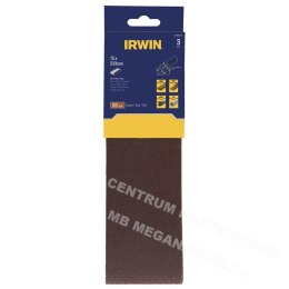 IRWIN Pasy bezkońcowe do elektronarzędzi 75mm x 533mm, P 80 /do metalu, drewna, farby i tworzyw 3 szt