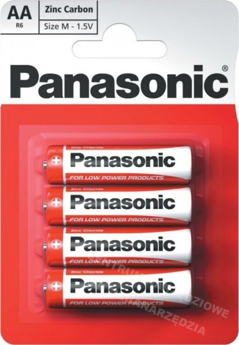 PANASONIC Bateria AA R6R blister 4szt. PANASONIC Bateria AA R6R blister 4szt.