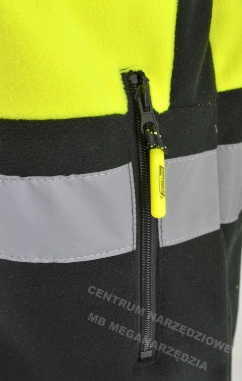 AWTOOLS Fleece Jacket T3/ Reflective Yellow/ XXL AWTOOLS Fleece Jacket T3/ Reflective Yellow/ XXL