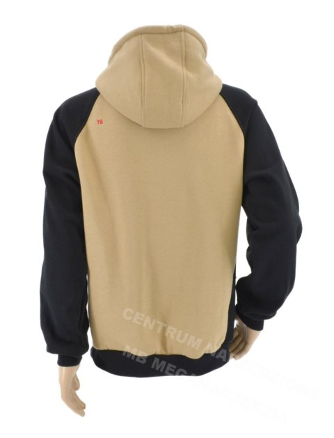 AWTOOLS Zip-up sweatshirt T6/ beige-black/ M AWTOOLS Zip-up sweatshirt T6/ beige-black/ M