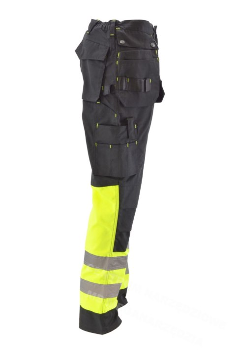 AWTOOLS Spodnie robocze kieszenie monterskie T3/ odblaskowe/ L AWTOOLS Spodnie robocze kieszenie monterskie T3/ odblaskowe/ L