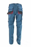 AWTOOLS Spodnie spodenki robocze odpinane nogawki T2/ petrol/ XXL