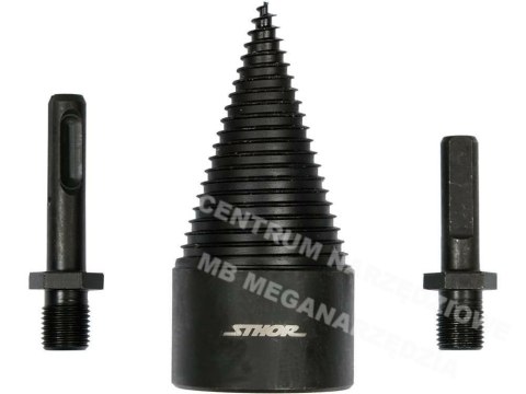 STHOR Wood splitting drill bit 45mm 3 pieces STHOR Wood splitting drill bit 45mm 3 pieces