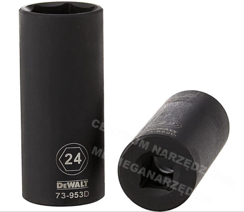 DEWALT Impact sockets 1/2" 17-24 mm set 7 elements DEWALT Impact sockets 1/2" 17-24 mm set 7 elements