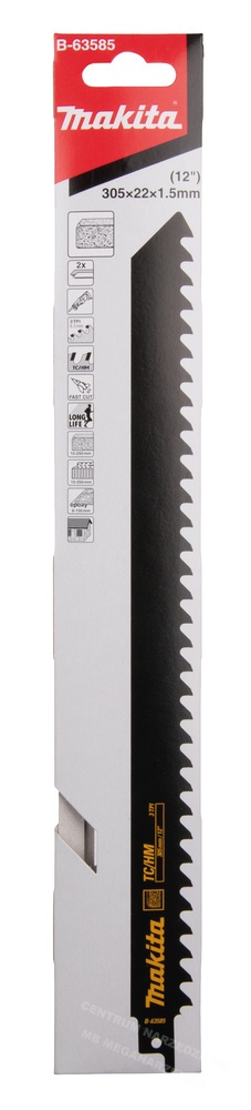MAKITA BRZESZCZOT DO PIŁY SZABLASTEJ TC/HM 350x1,5mm 3Z/C Komplet 2 szt. B-63585 MAKITA BRZESZCZOT DO PIŁY SZABLASTEJ TC/HM 350x1,5mm 3Z/C Komplet 2 szt. B-63585