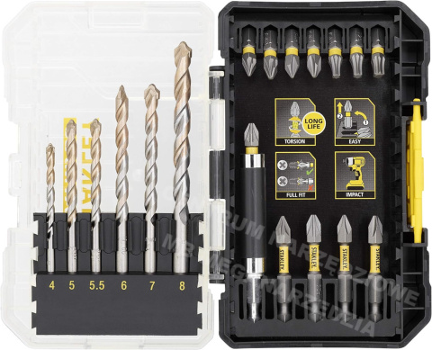 STANLEY Impact STA88552-XJ 19pcs bit set STANLEY Impact STA88552-XJ 19pcs bit set