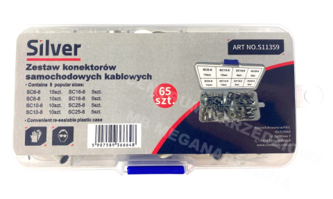 11359 KONEKTORY OCZKOWE RUROWE 65ele 11359 KONEKTORY OCZKOWE RUROWE 65ele