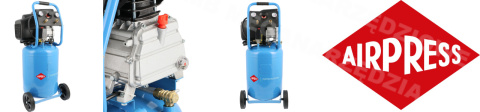 SPRĘŻARKA AIRPRESS PIONOWA 50L /HL360-50/ 2,5KM/1,8KW/360l/min SPRĘŻARKA AIRPRESS PIONOWA 50L /HL360-50/ 2,5KM/1,8KW/360l/min