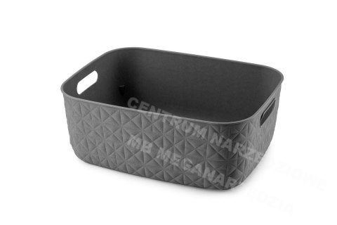 CURVER Koszyk M ciemny szary softex 12,5L CURVER Koszyk M ciemny szary softex 12,5L
