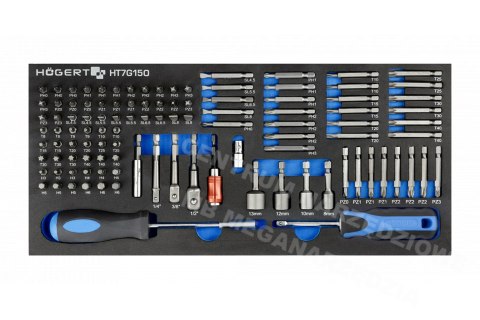 HOGERT Screwdriver bit set 107pcs. HOGERT Screwdriver bit set 107pcs.