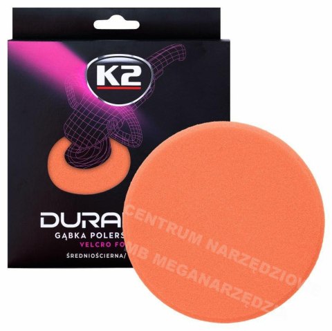 K2 Duraflex Medium Abrasive Sponge - Orange Velcro Polishing Sponge K2 Duraflex Medium Abrasive Sponge - Orange Velcro Polishing Sponge