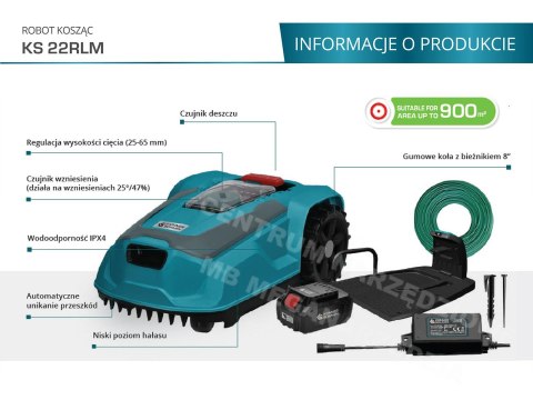 KÖNNER & SÖHNEN Robotic lawnmower 22RLM KÖNNER & SÖHNEN Robotic lawnmower 22RLM