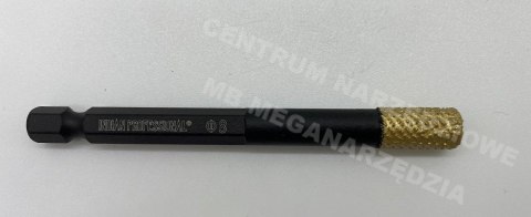 Hex diamond crown 8mm dry drilling /INDIAN PROFESSIONAL Hex diamond crown 8mm dry drilling /INDIAN PROFESSIONAL