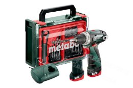 METABO Wkrętarka Bs Basic Set 12V + 41 ACC 34/17Nm 2x2,0Ah Powermaxx