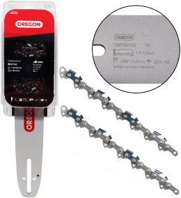 OREGON Zestaw COMBO Prowadnica 138PXBK095 + 2x Łańcuch 21BPX056E, 0.325