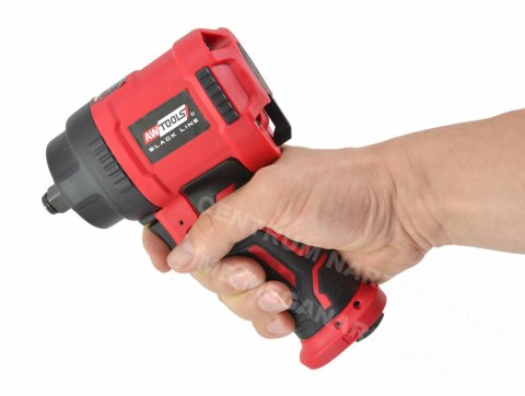 AWTOOLS 1/2" 1200Nm Mini Black Line Pneumatic Impact Wrench AWTOOLS 1/2" 1200Nm Mini Black Line Pneumatic Impact Wrench
