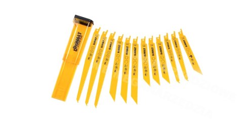 DEWALT Bimetal Saw Blade Set mix 12pcs. extreme +cassette