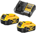 DEWALT Wiertarko-wkrętarka udarowa 18V DCD100YP2T 68Nm 2x5,0Ah TSTAK LIMITED