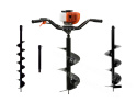 GEKO Petrol auger 2-person + 3 drill bits + Extension G84021