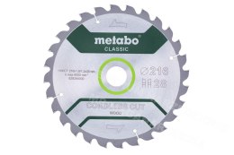 METABO Circular Saw Blade HW/CT 216x30x28z Cordless Cut Wood Classic