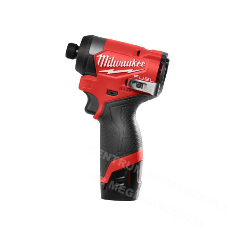 MILWAUKEE Impact Driver 170Nm 2x 2.0Ah Battery + M12FID2-202X Charger MILWAUKEE Impact Driver 170Nm 2x 2.0Ah Battery + M12FID2-202X Charger