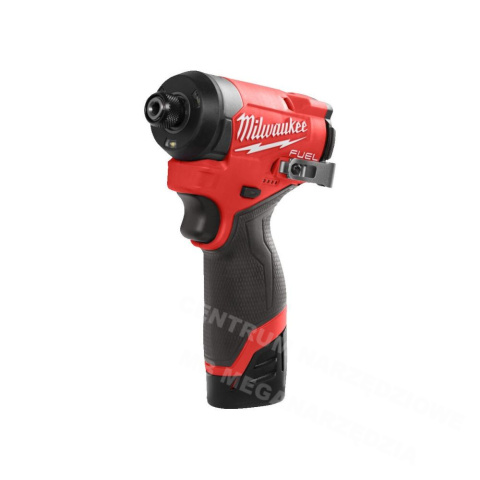 MILWAUKEE Impact Driver 170Nm 2x 2.0Ah Battery + M12FID2-202X Charger MILWAUKEE Impact Driver 170Nm 2x 2.0Ah Battery + M12FID2-202X Charger