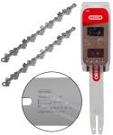OREGON COMBO Set Guide 160SDEA074 + 2x Chain 91P055E, 3/8 1,3mm 55 links
