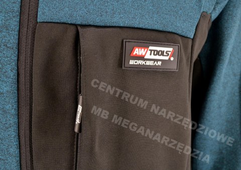 AWTOOLS Fleece Jacket T5/ Petrol/ M AWTOOLS Fleece Jacket T5/ Petrol/ M
