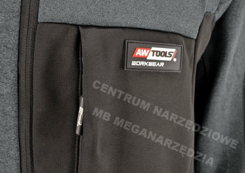 AWTOOLS Bluza polarowa T5/ szara/ XXL AWTOOLS Bluza polarowa T5/ szara/ XXL
