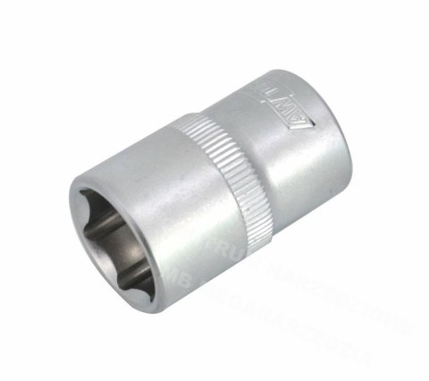 AWTOOLS Nasadka sześciokątna 1/2" krótka 15mm BLACK LINE AWTOOLS Nasadka sześciokątna 1/2" krótka 15mm BLACK LINE