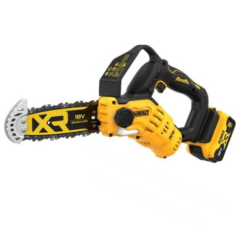 DEWALT Chainsaw 18V 20cm 1x5.0Ah