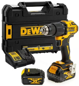 DEWALT Impact Drill 18V 68Nm 2x4.0Ah Tstak Limited