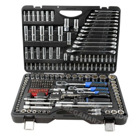 FORSAGE Socket wrench set + Ratchets 216 pieces FORSAGE Socket wrench set + Ratchets 216 pieces