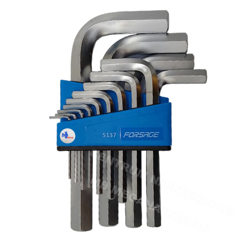 FORSAGE Allen key set 13 pcs. F-5137 FORSAGE Allen key set 13 pcs. F-5137