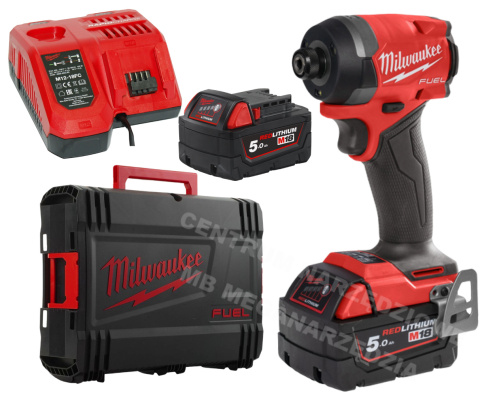 MILWAUKEE Impact Driver M18FID3-502X 226Nm 2x5.0Ah