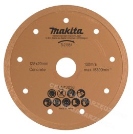 MAKITA Diamond Blade 125mm x 20mm solid for DCC500,4101RH