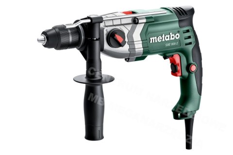 METABO Wiertarka udarowa SBE 800 walizka uchwyt futuro plus METABO Wiertarka udarowa SBE 800 walizka uchwyt futuro plus