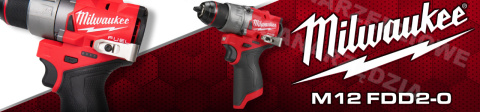Wiertarko wkrętarka MILWAUKEE M12 FDD2 Wiertarko wkrętarka MILWAUKEE M12 FDD2
