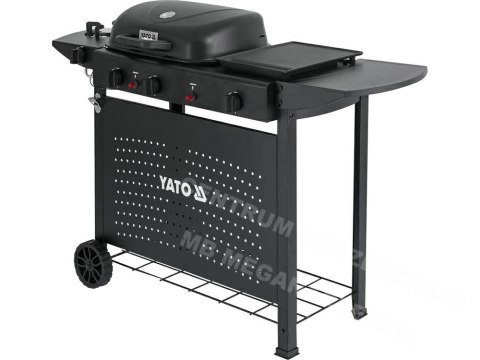 YATO Gas Grill 2+2 5KW 3in1