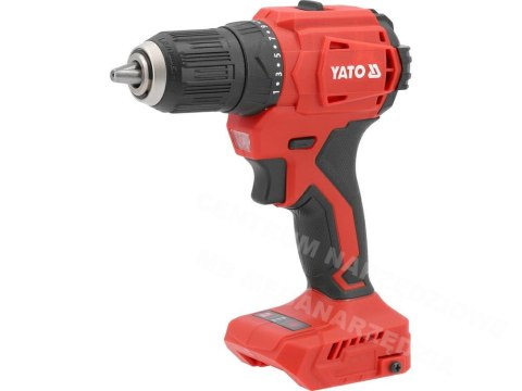 YATO Wiertarko-wkrętarka bezszczotkowa 18V 45Nm bez akumulatora i ładowarki YATO Wiertarko-wkrętarka bezszczotkowa 18V 45Nm bez akumulatora i ładowarki